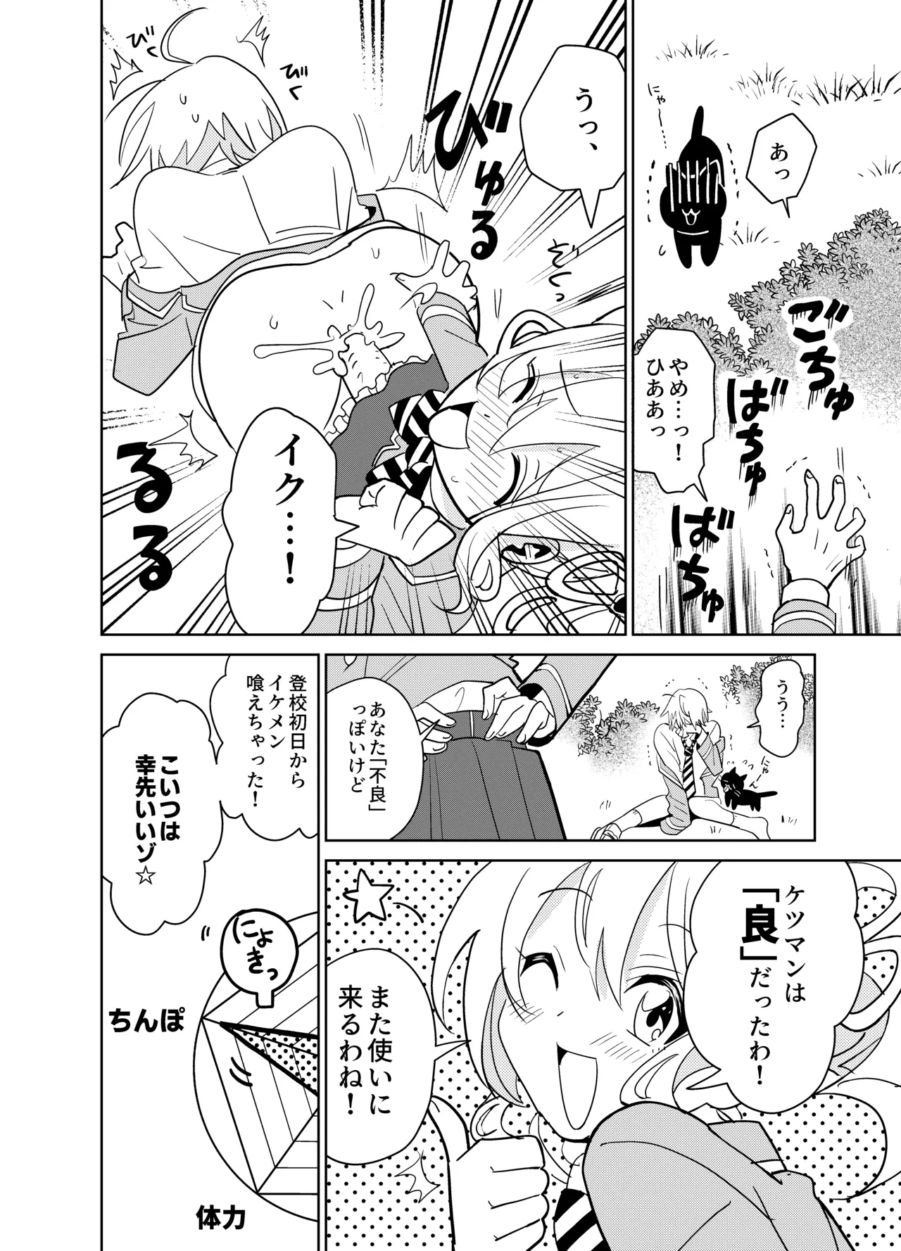 もしも乙女ゲーのヒロインが、ステータスをちんぽに全振りしていたら Page.7