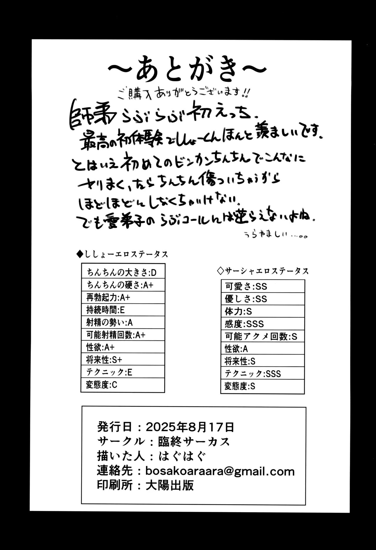 ししょー初体験 - まだ付き合っていない大好きな子との初体験が最高過ぎて金玉の中身空っぽにされちゃった。 Page.47