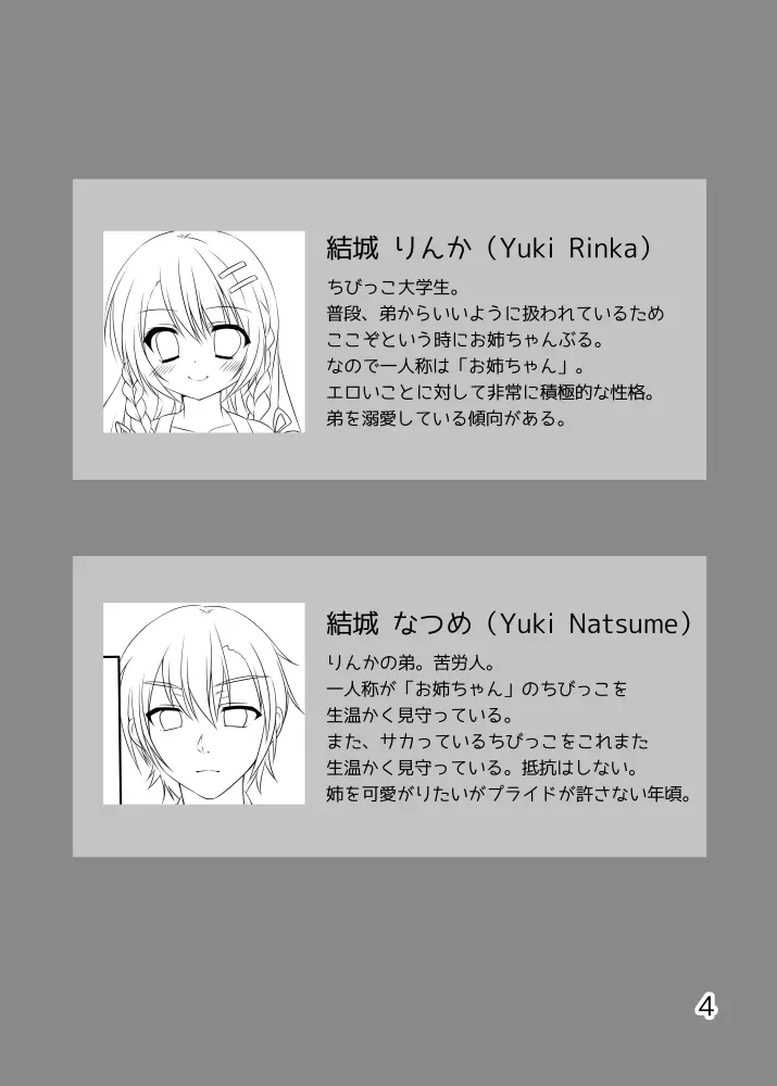 姉弟のえっち事情。～夜這い編～ Page.2