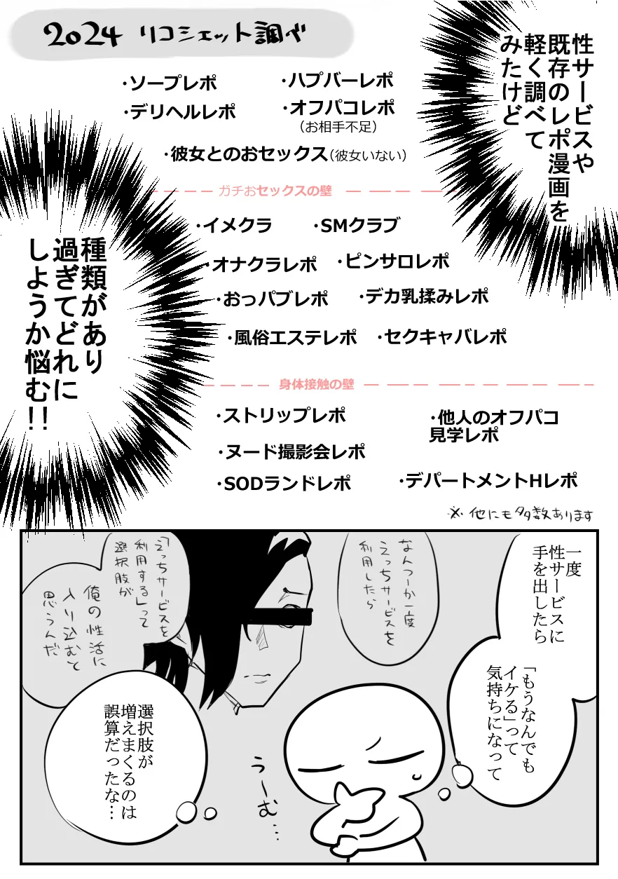 デリヘル行ってきたよのレポ漫画 Page.4