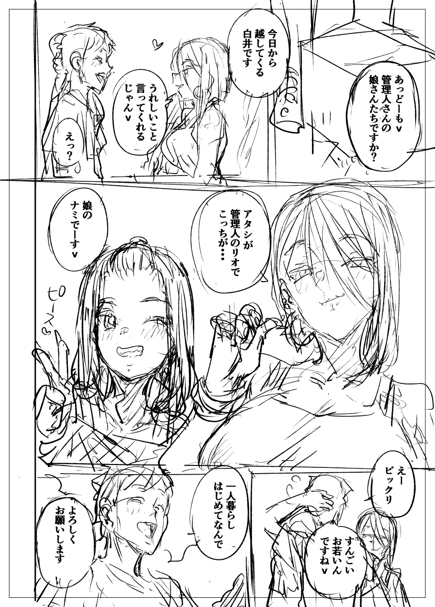 黒ギャル漫画の設定とボツネーム Page.2