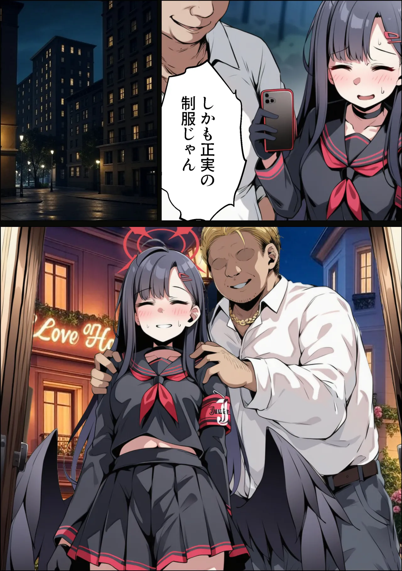 イチカNTR ～正義実現委員会の才女がパパ活おじさんに寝取られる話～ Page.5