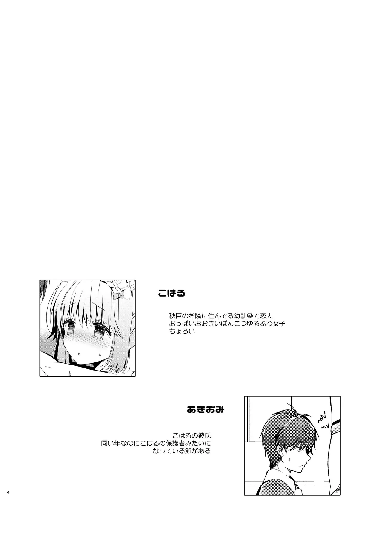 ごほ～しできないこはるちゃん Page.2