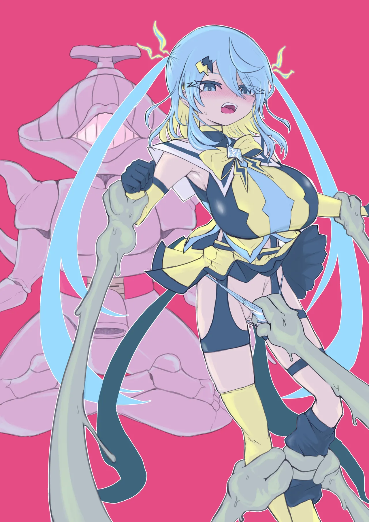 魔法少女ライジングストームVS尿意促進怪人ジョババーン Page.2