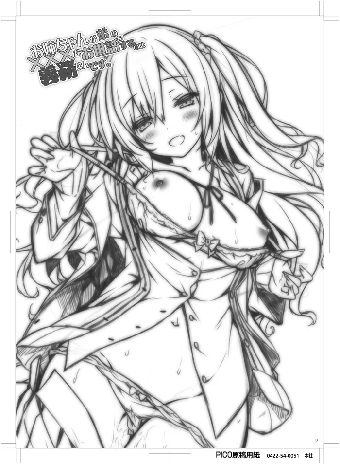 お姉ちゃんが弟のxxxなお世話をするのは義務なんです。 Page.2