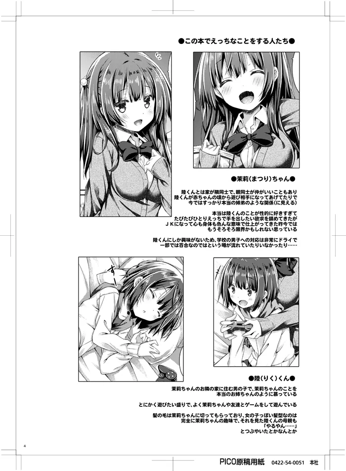 お姉ちゃんは君がおとなになるまで我慢できません。 Page.3