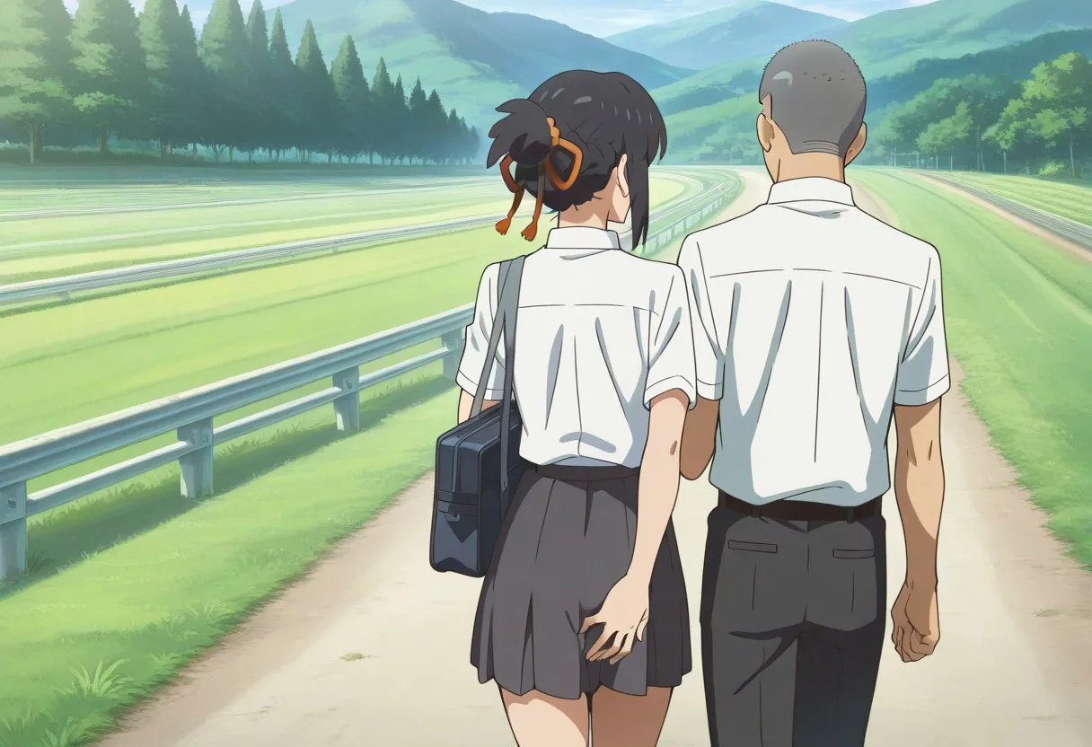 Mitsuha sex in the woods Page.101