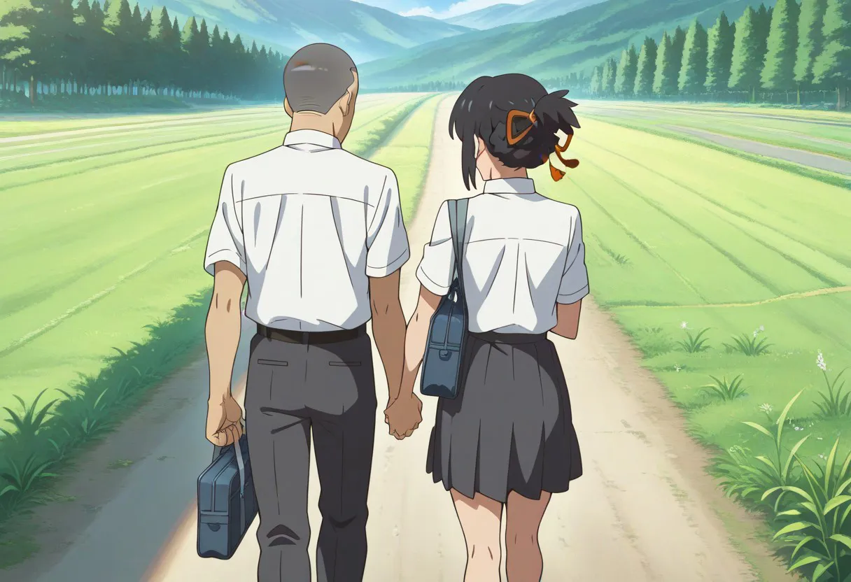 Mitsuha sex in the woods Page.102