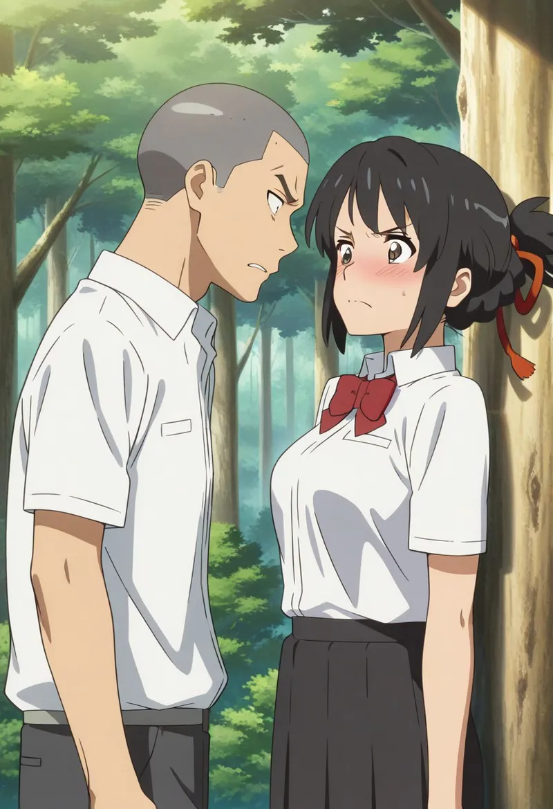 Mitsuha sex in the woods Page.103