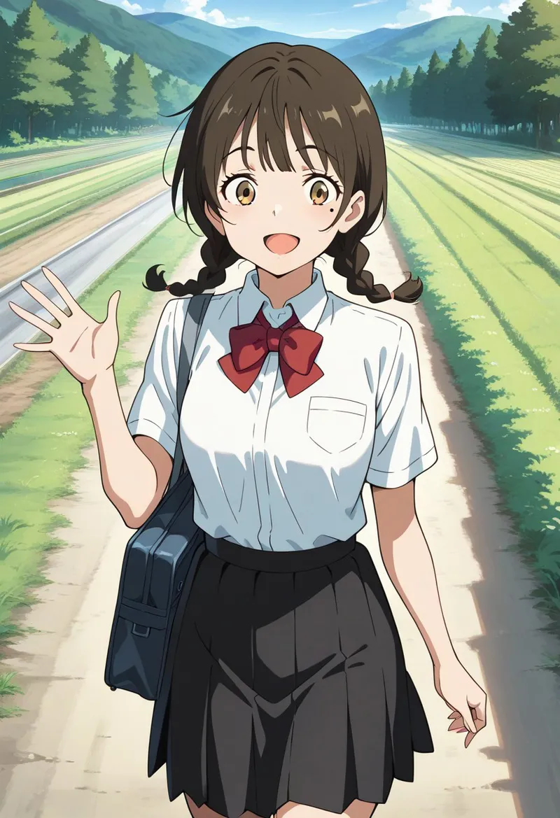 Mitsuha sex in the woods Page.24