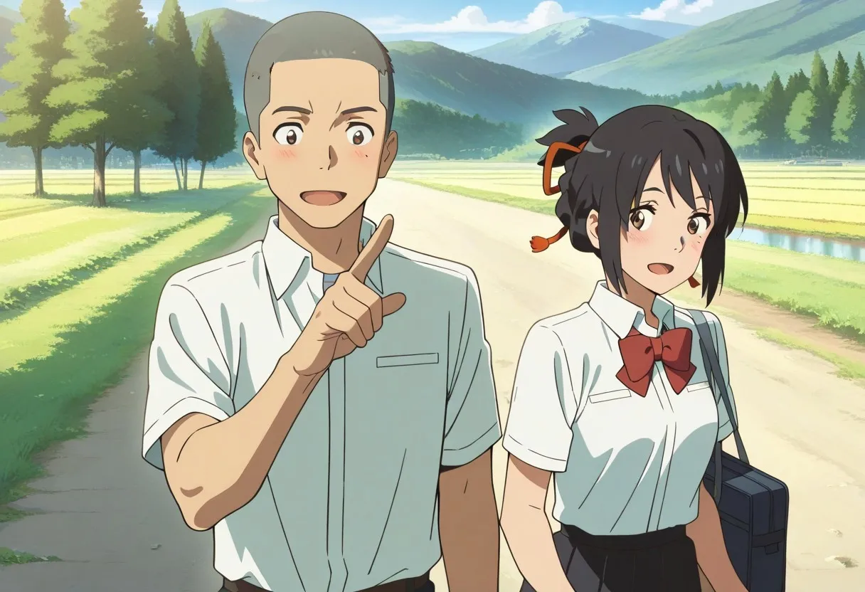 Mitsuha sex in the woods Page.25