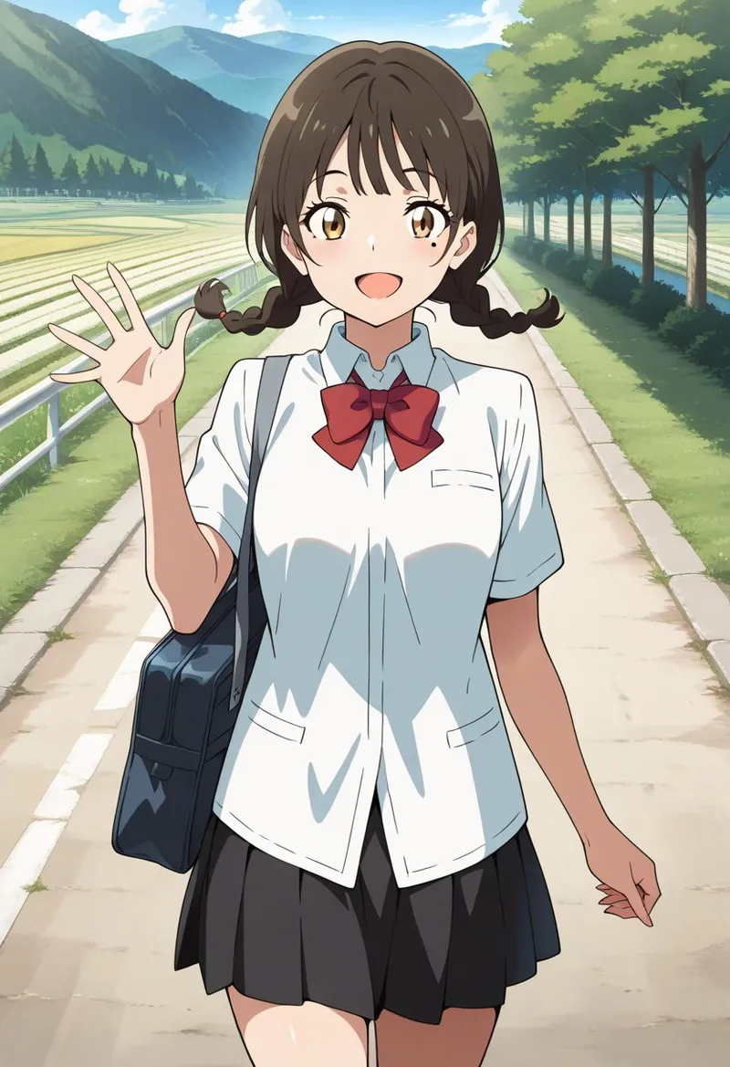 Mitsuha sex in the woods Page.27