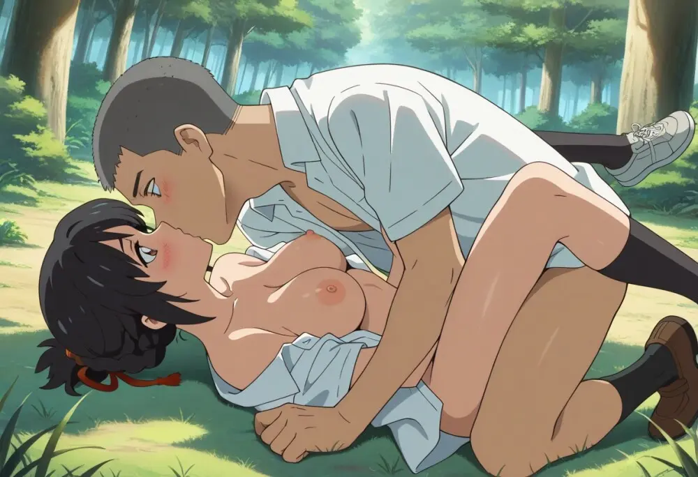 Mitsuha sex in the woods Page.282