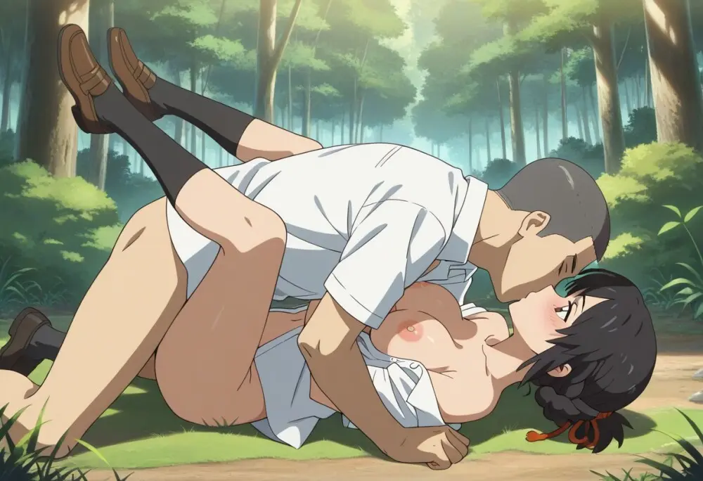 Mitsuha sex in the woods Page.286