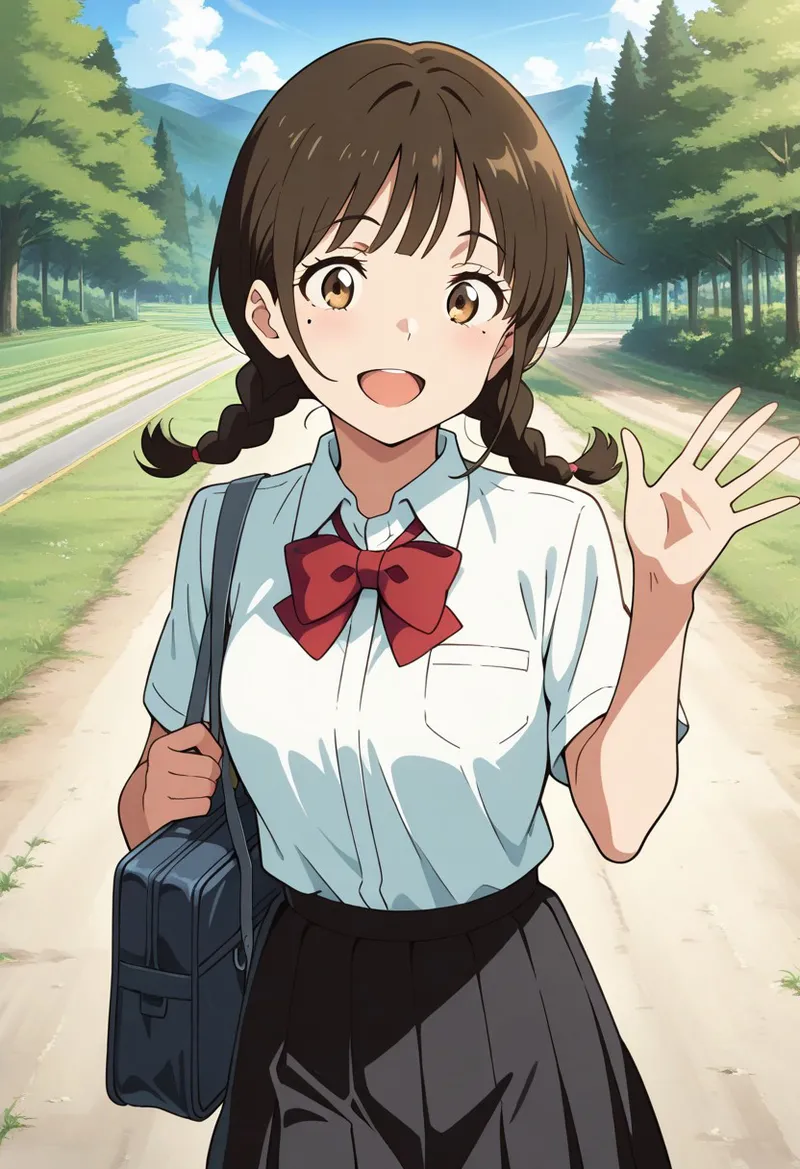 Mitsuha sex in the woods Page.29