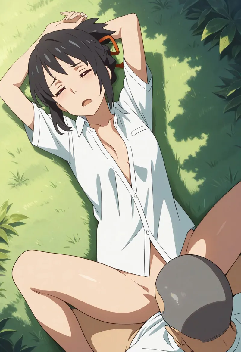 Mitsuha sex in the woods Page.300