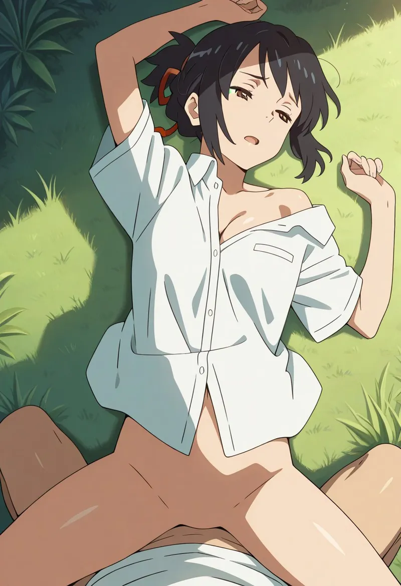 Mitsuha sex in the woods Page.301