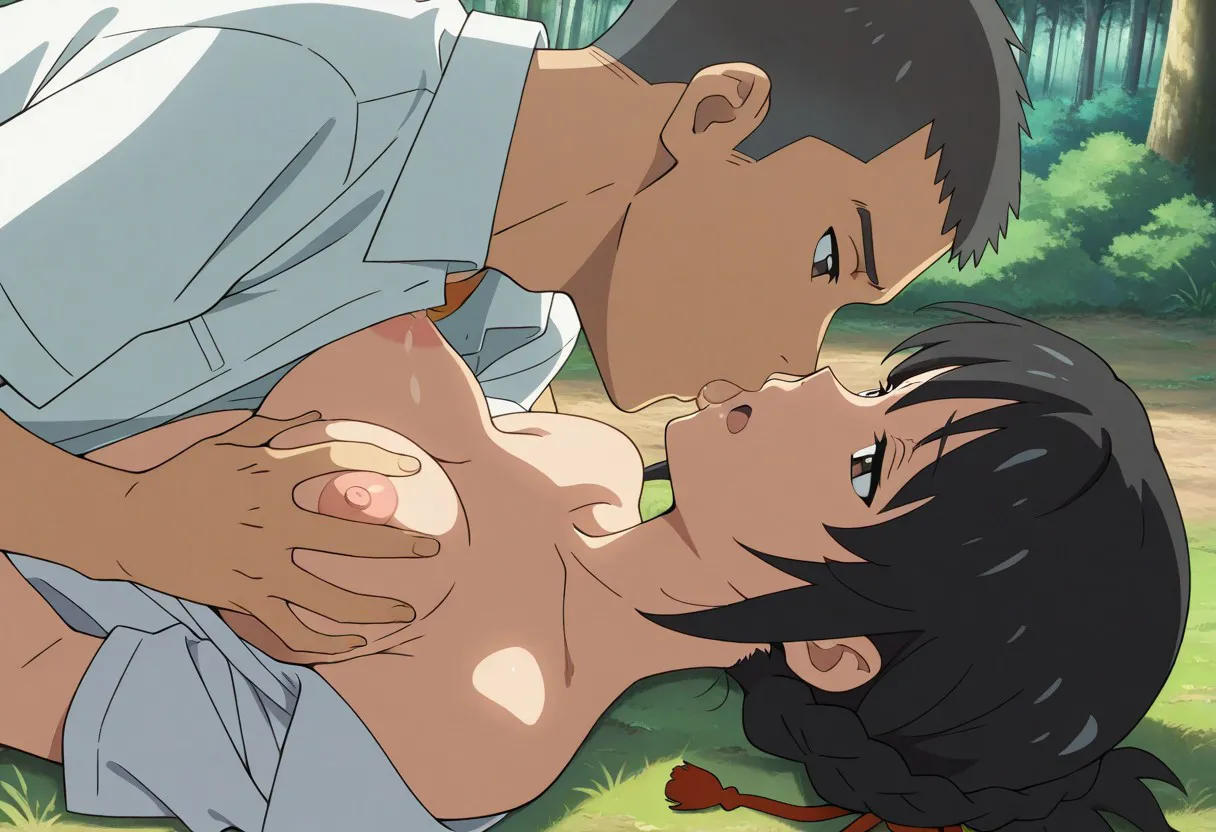 Mitsuha sex in the woods Page.315