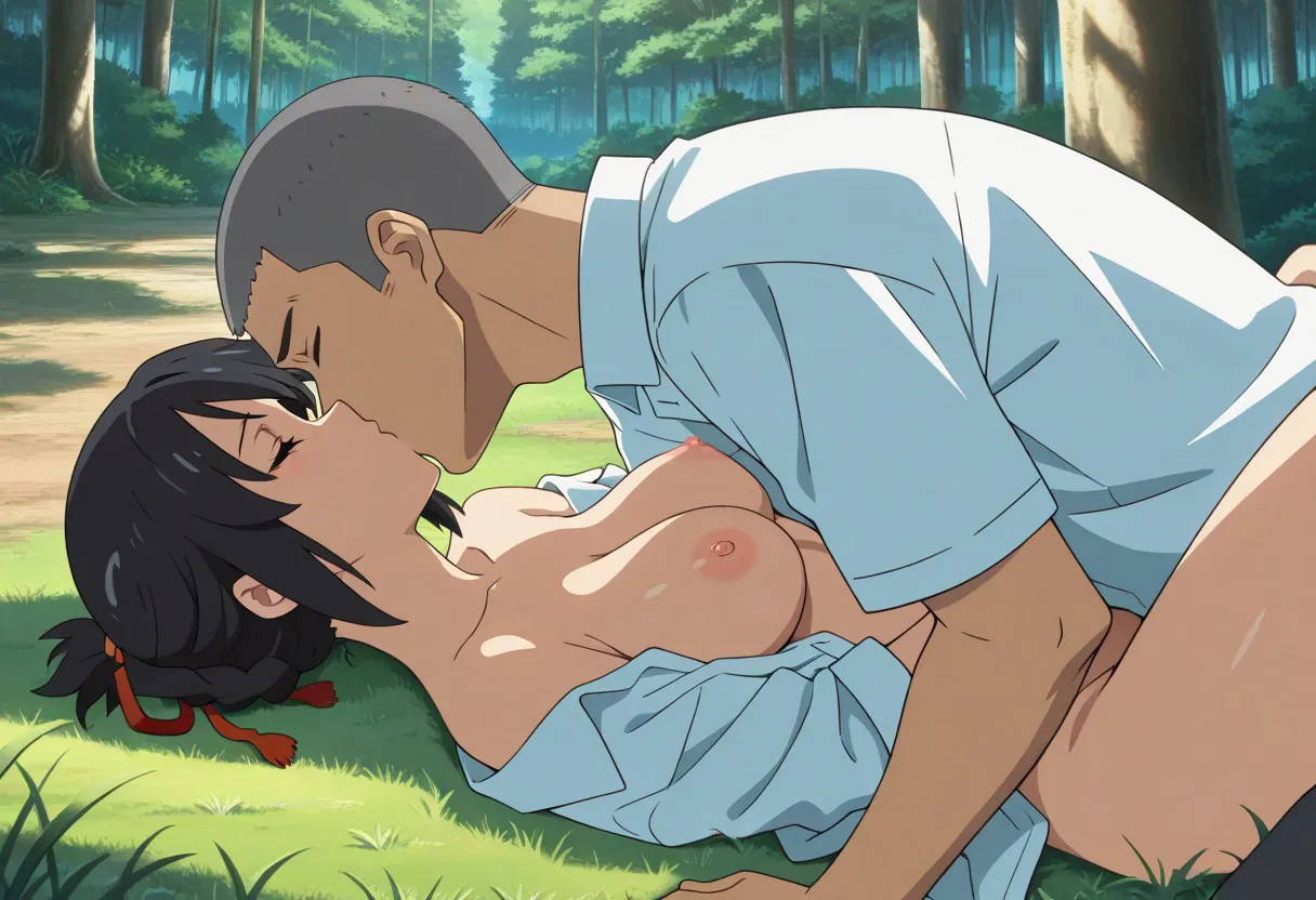 Mitsuha sex in the woods Page.318