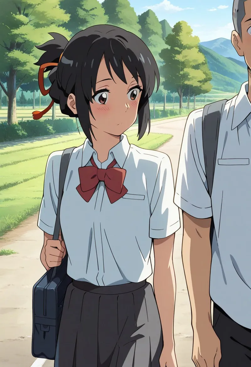 Mitsuha sex in the woods Page.37