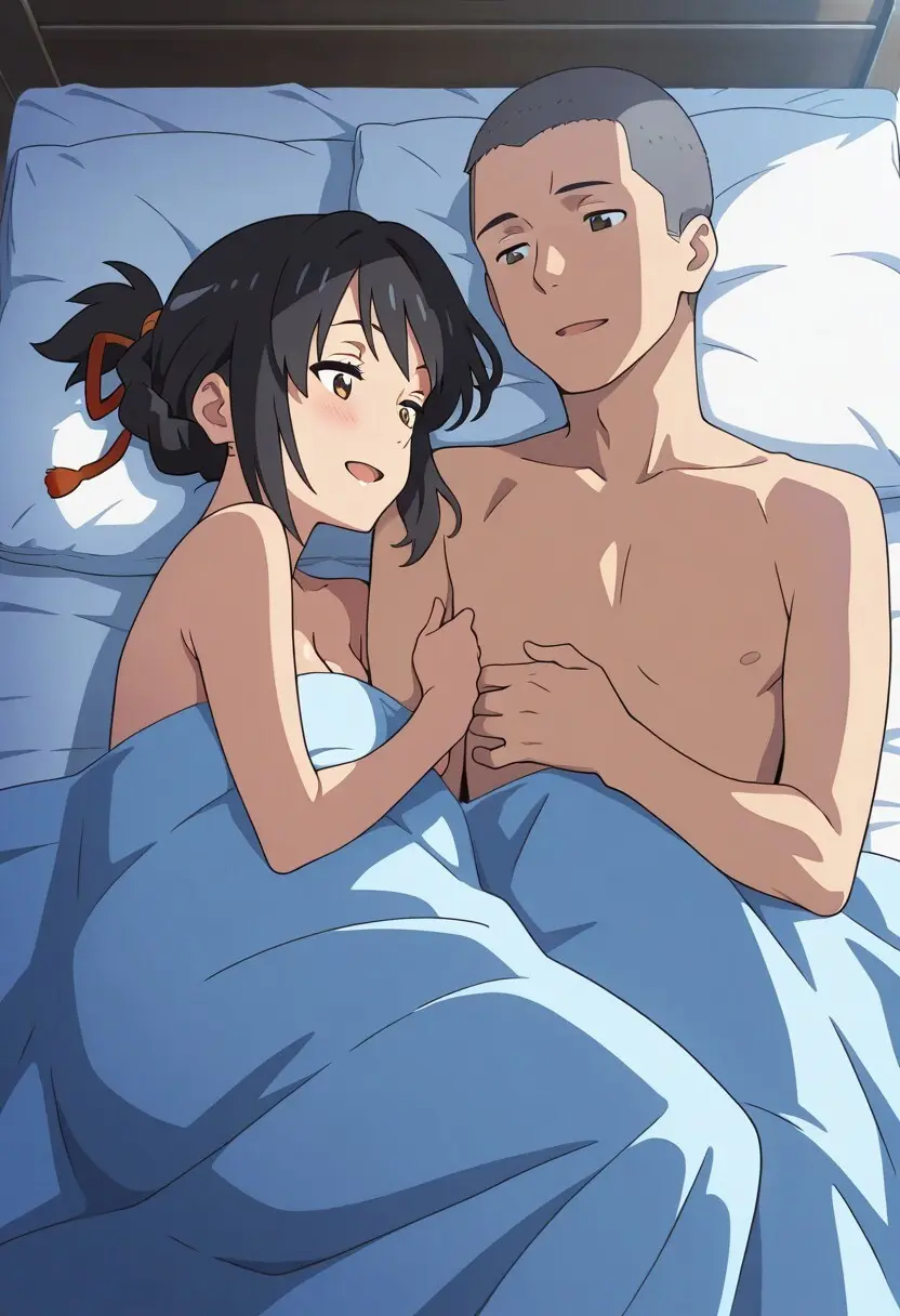 Mitsuha sex in the woods Page.405
