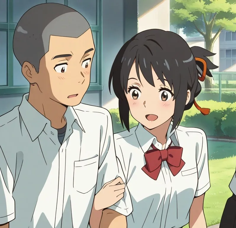 Mitsuha sex in the woods Page.42