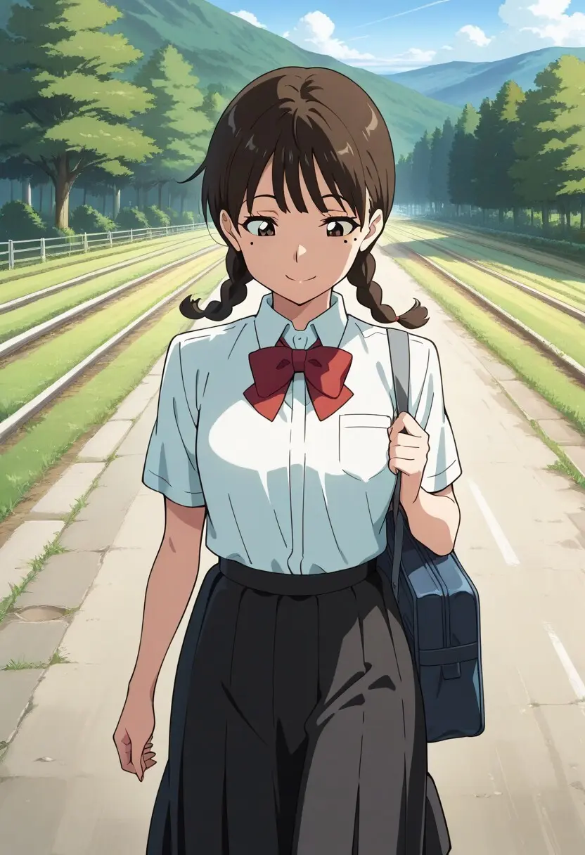 Mitsuha sex in the woods Page.50