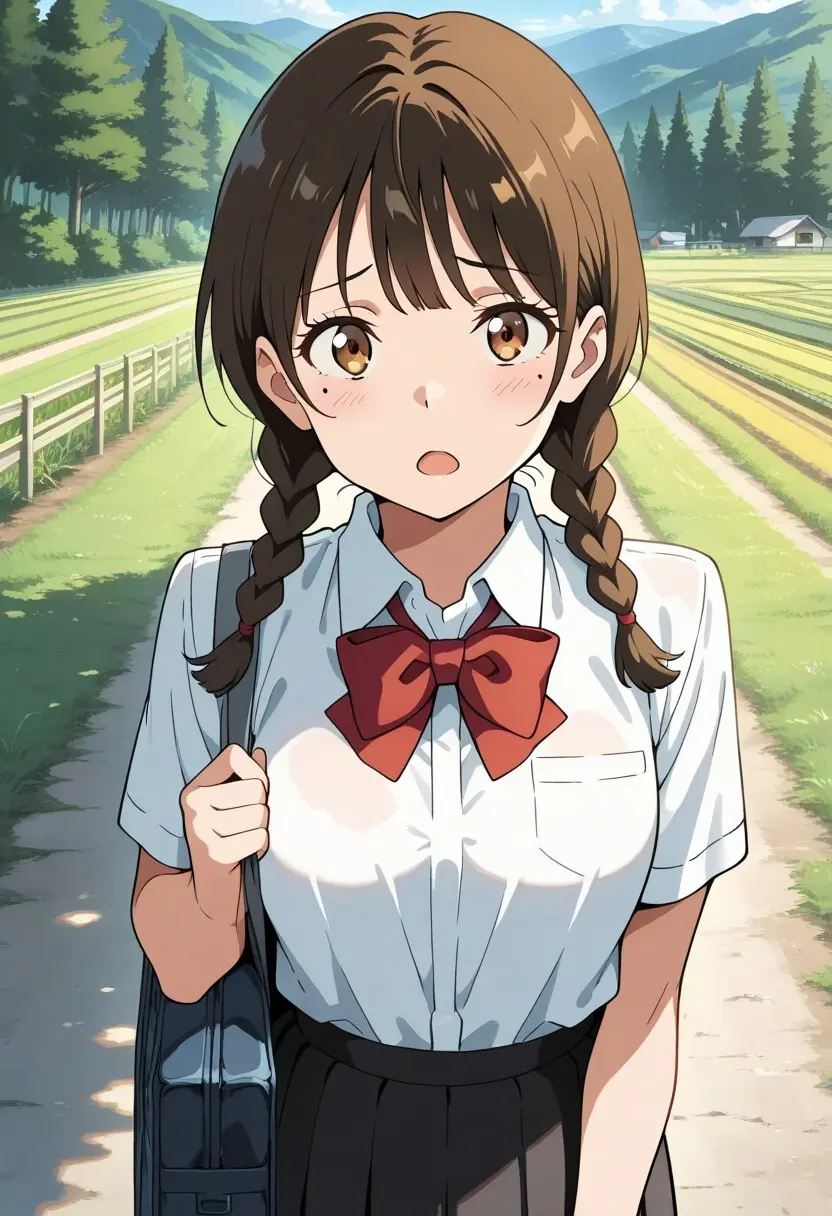 Mitsuha sex in the woods Page.51