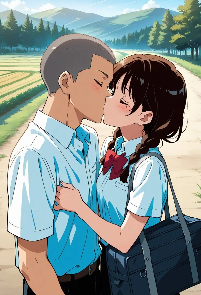 Mitsuha sex in the woods Page.55