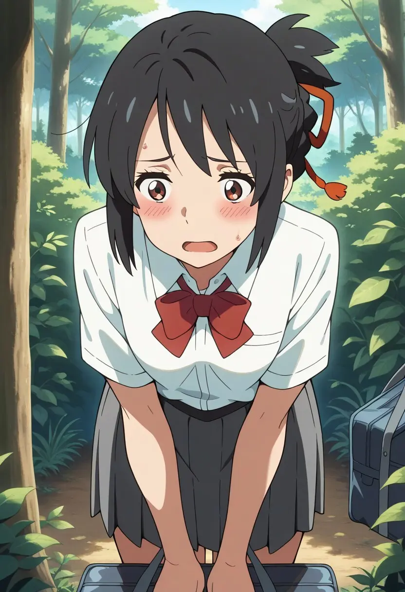 Mitsuha sex in the woods Page.58