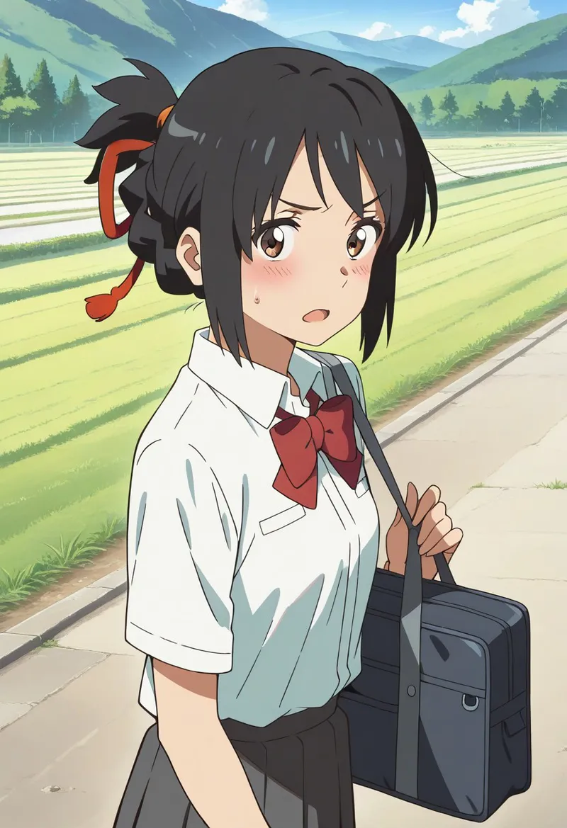 Mitsuha sex in the woods Page.84