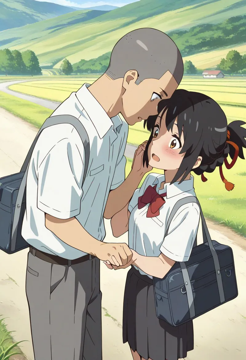 Mitsuha sex in the woods Page.88