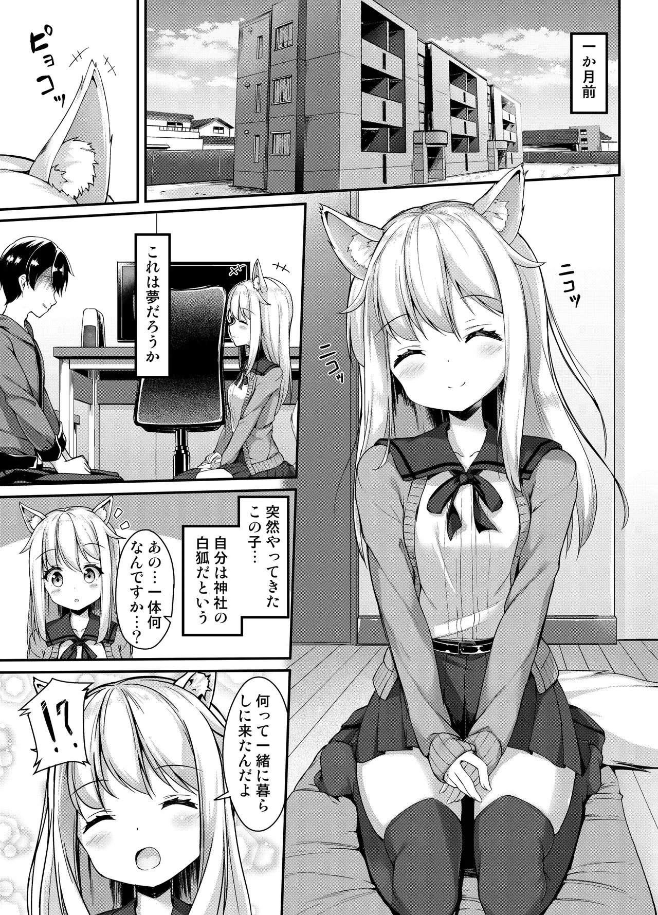 お狐様を縛りたい！！ トーン版 Page.2