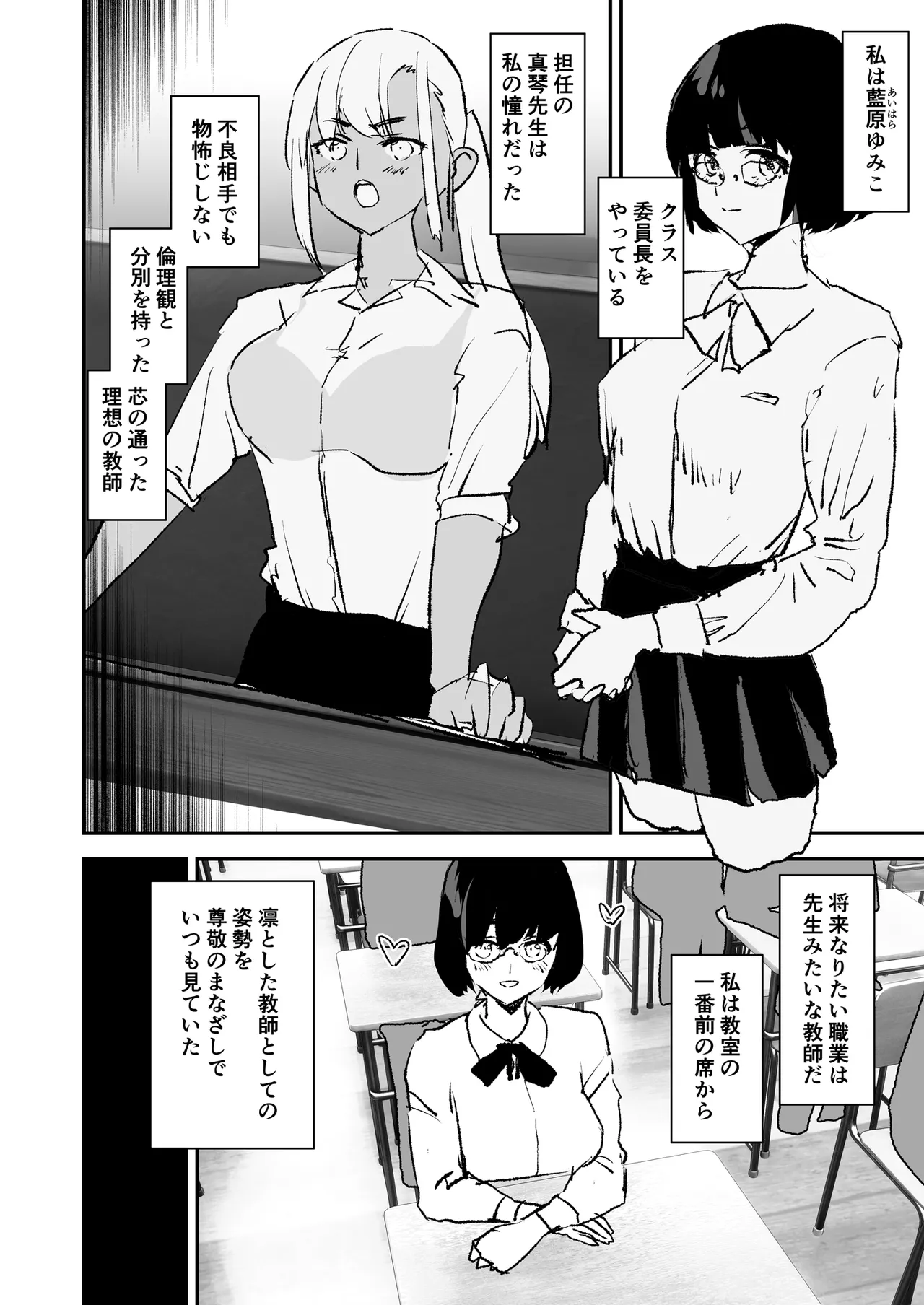 涼澤真琴 漫画5P Page.2
