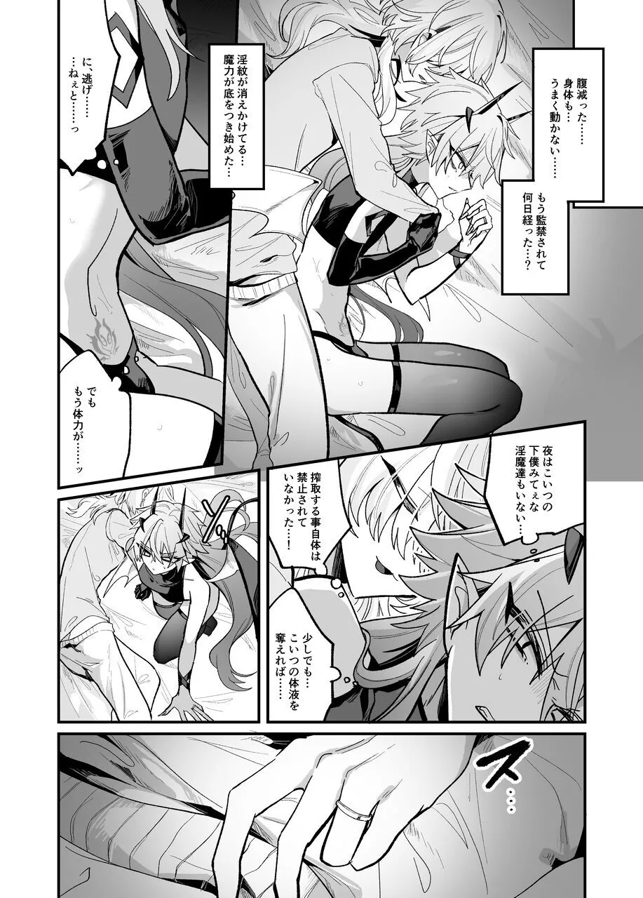 淫魔を監禁調教して無理やり婚約させる本 Page.35