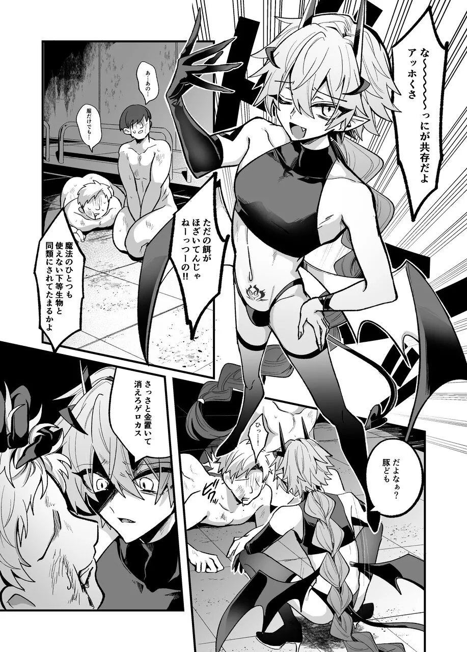 淫魔を監禁調教して無理やり婚約させる本 Page.7