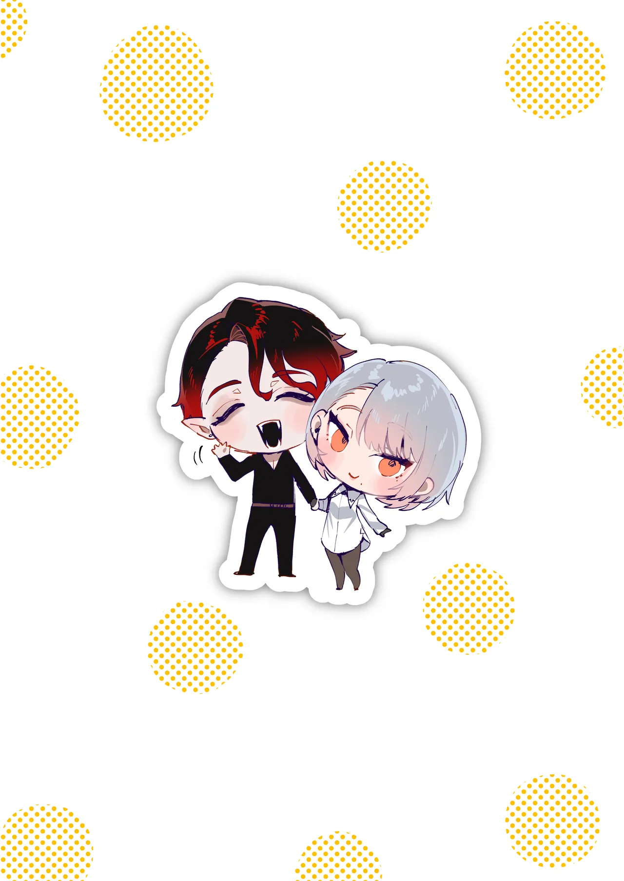 ちいぶっとちゃんとヴァンパイアくんの異種族ラブハメナマ交尾 Page.57