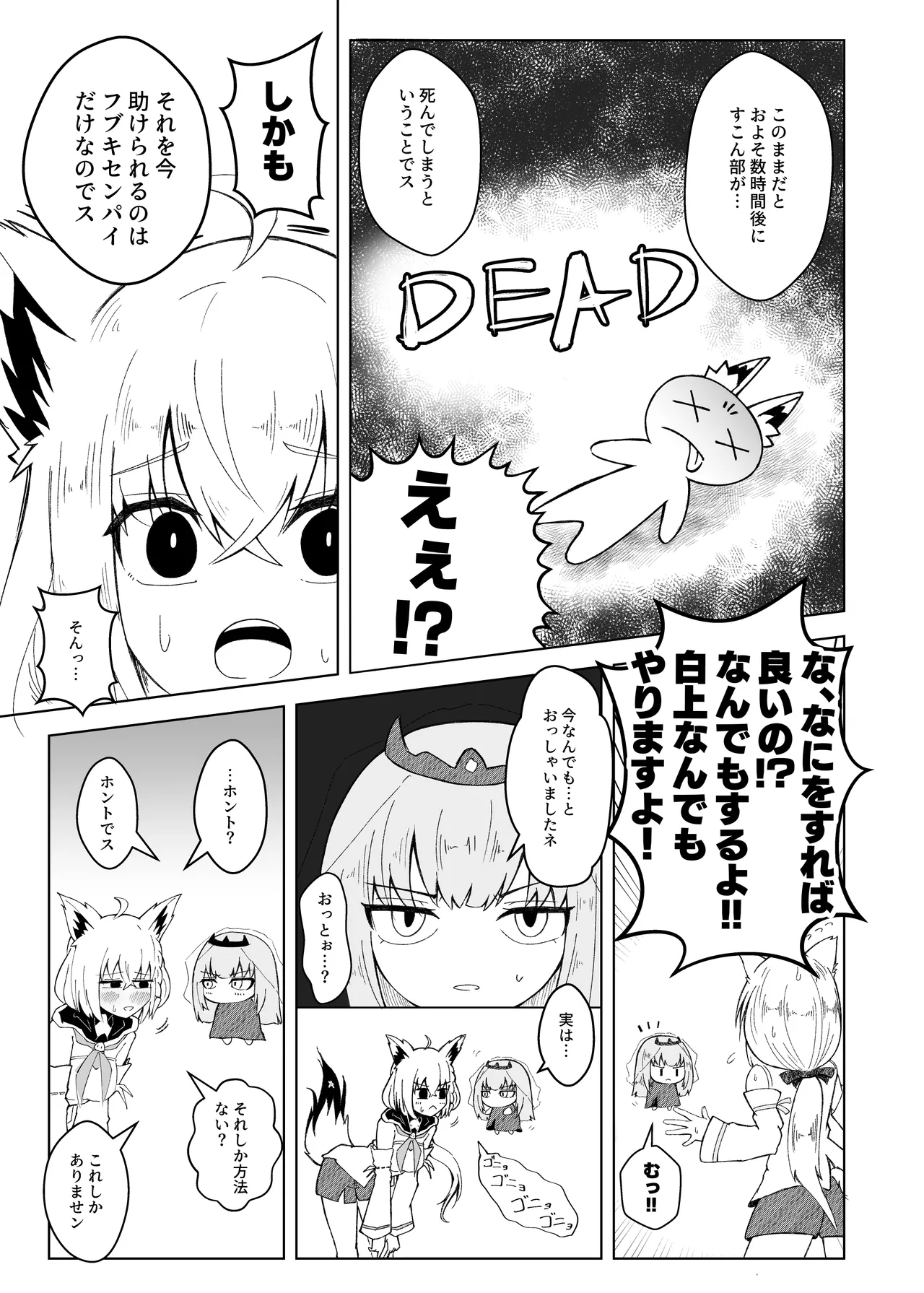 フブちゃんにしこたま飲んでもらう本 Page.6