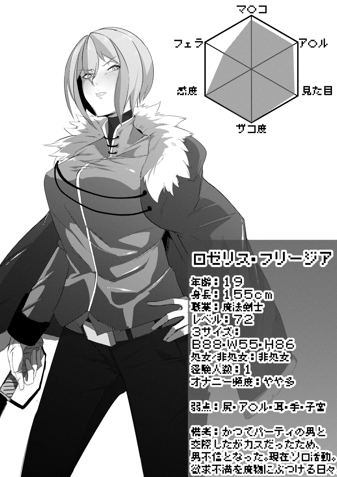 SSS2─好きなキャラで好きなようにシコるだけの本2─ Page.16