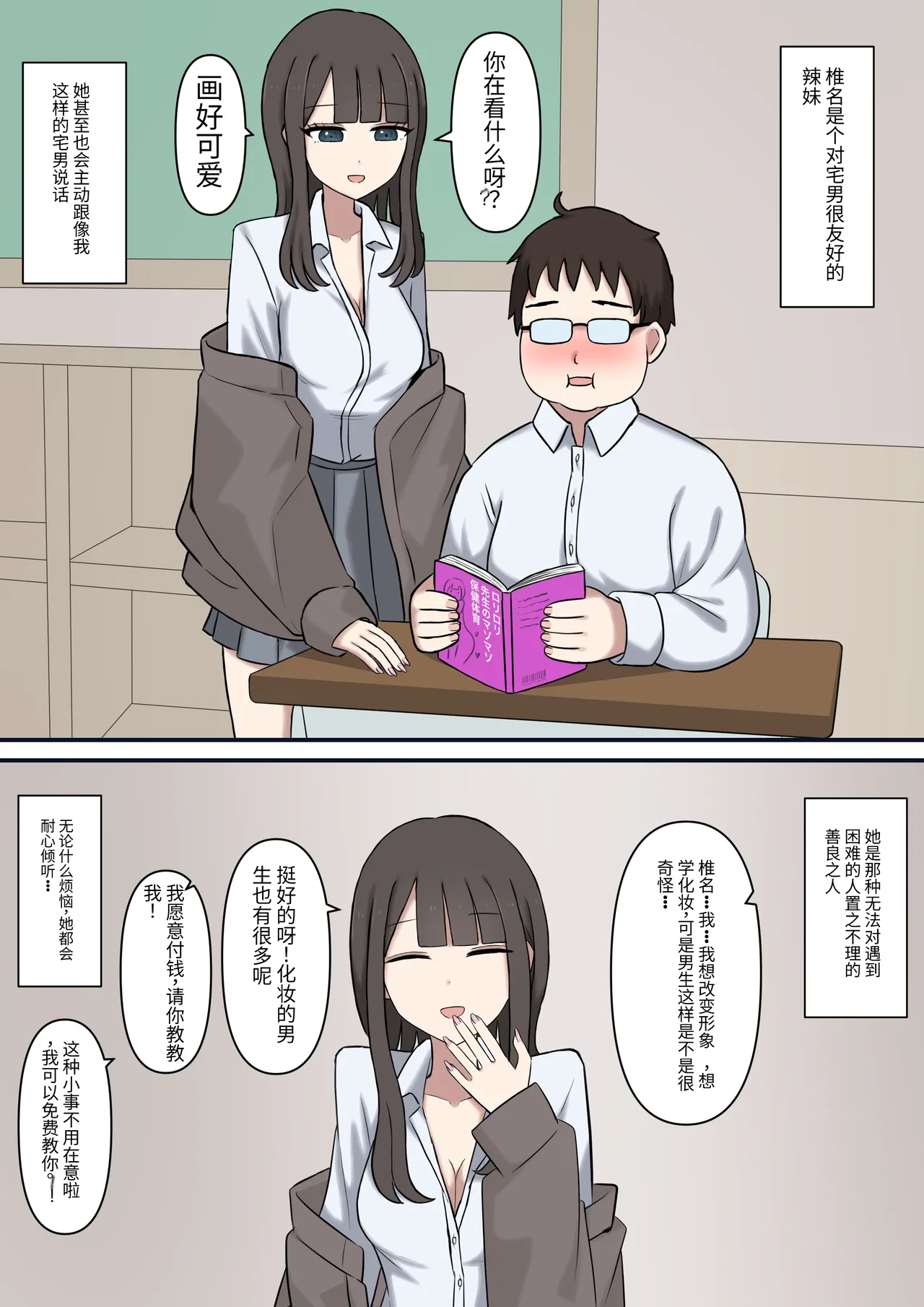 オタクに優しいギャルに、足で弄ばれる Page.2