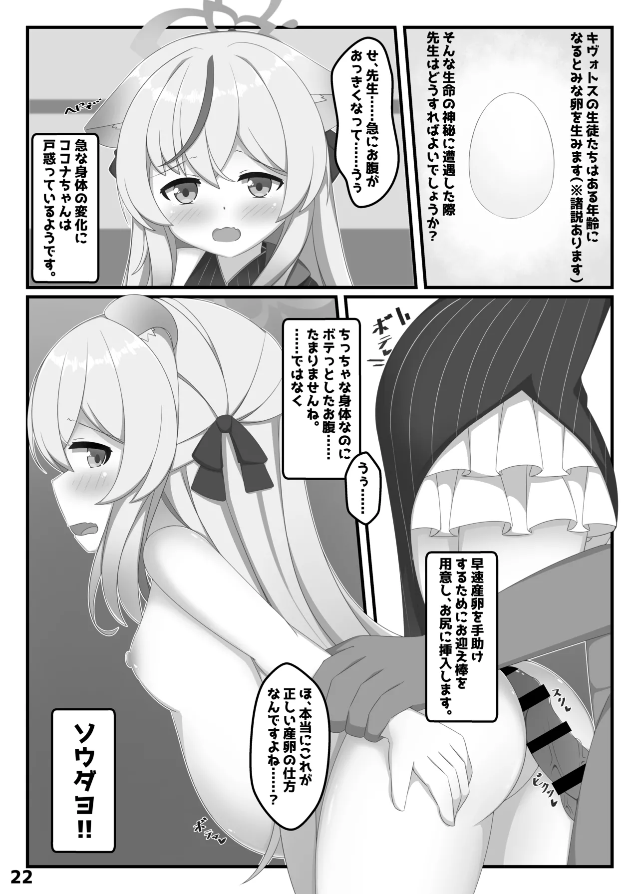 ホシノと壁尻アーカイブ + おまけ Page.21