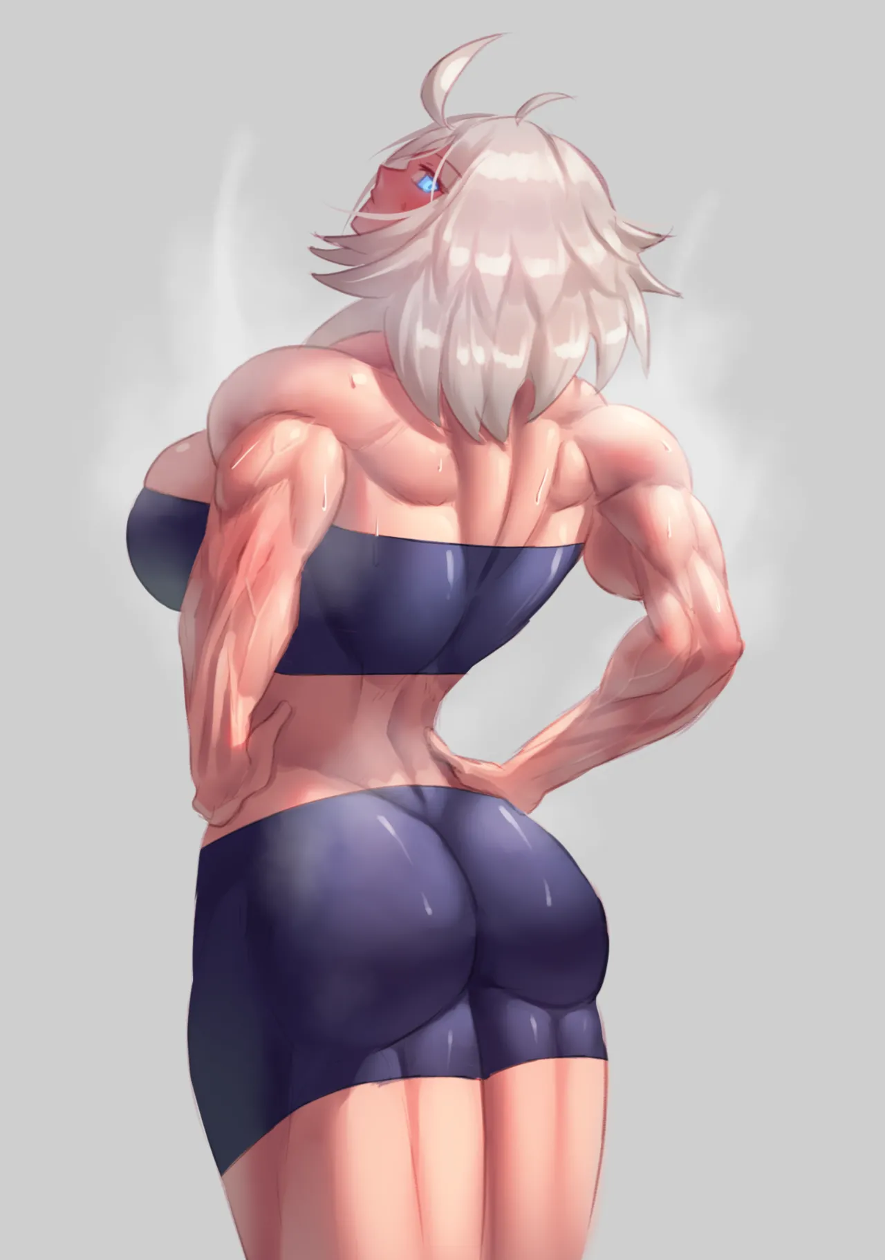 muscle girl art Page.117