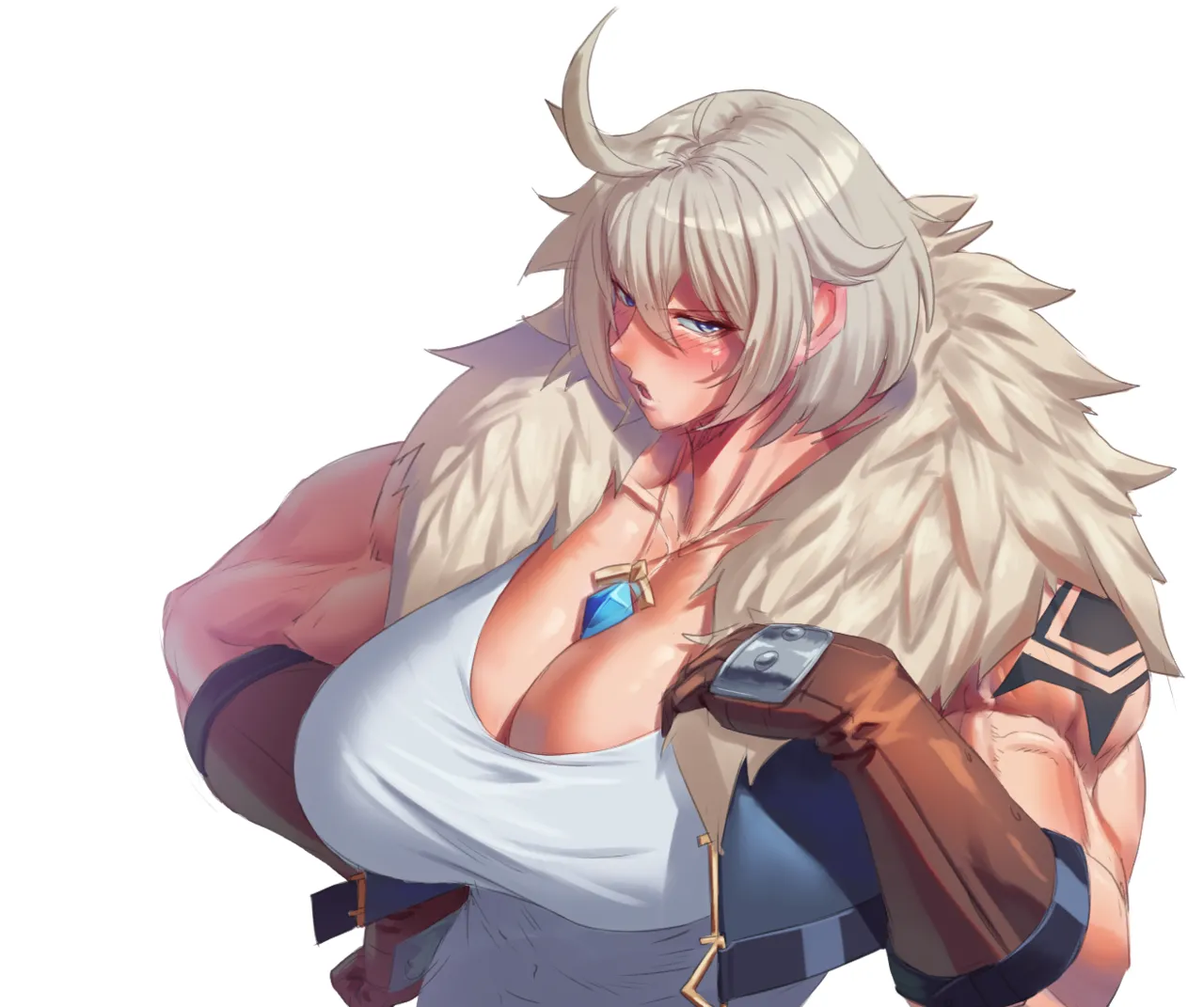 muscle girl art Page.120