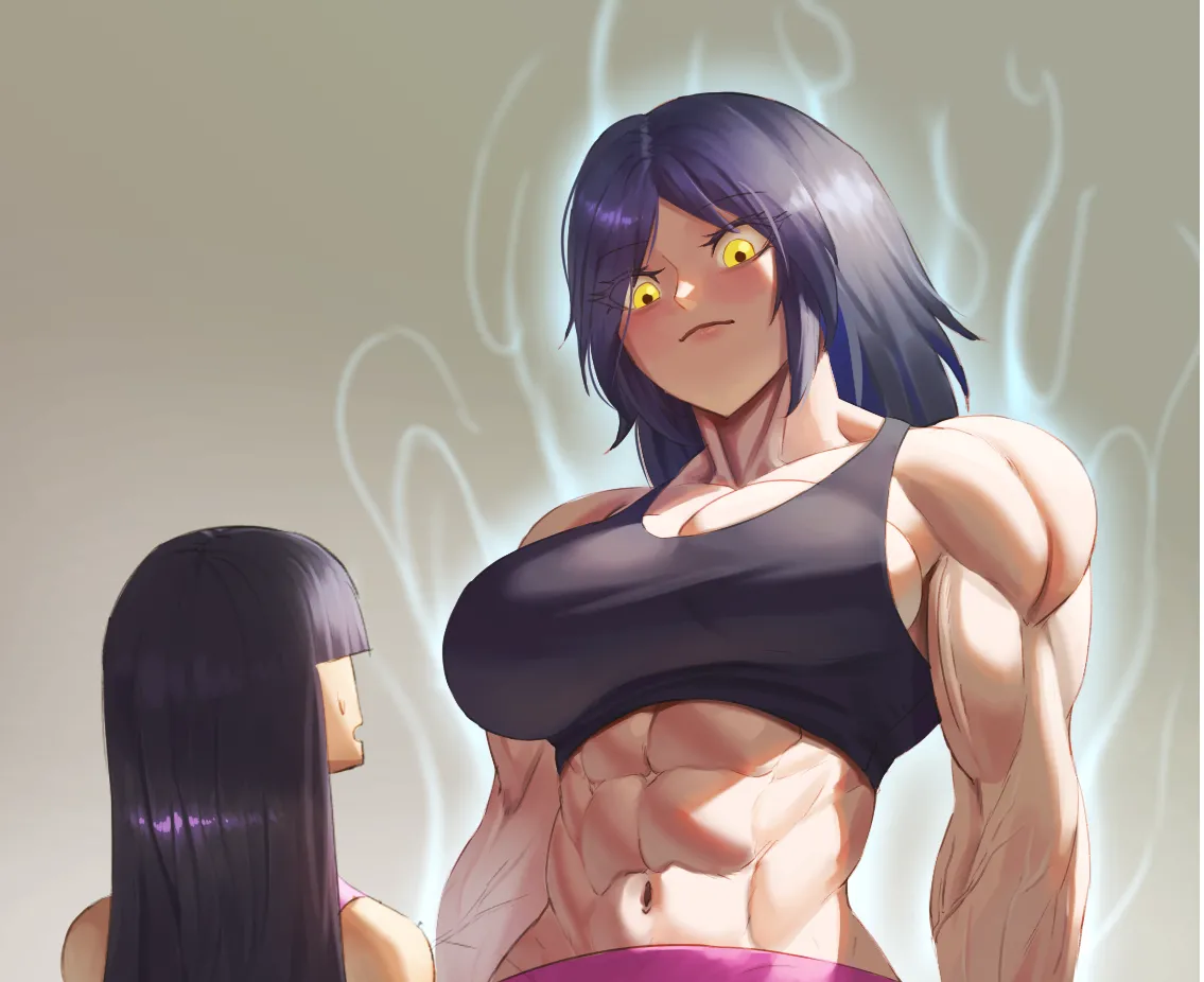 muscle girl art Page.127