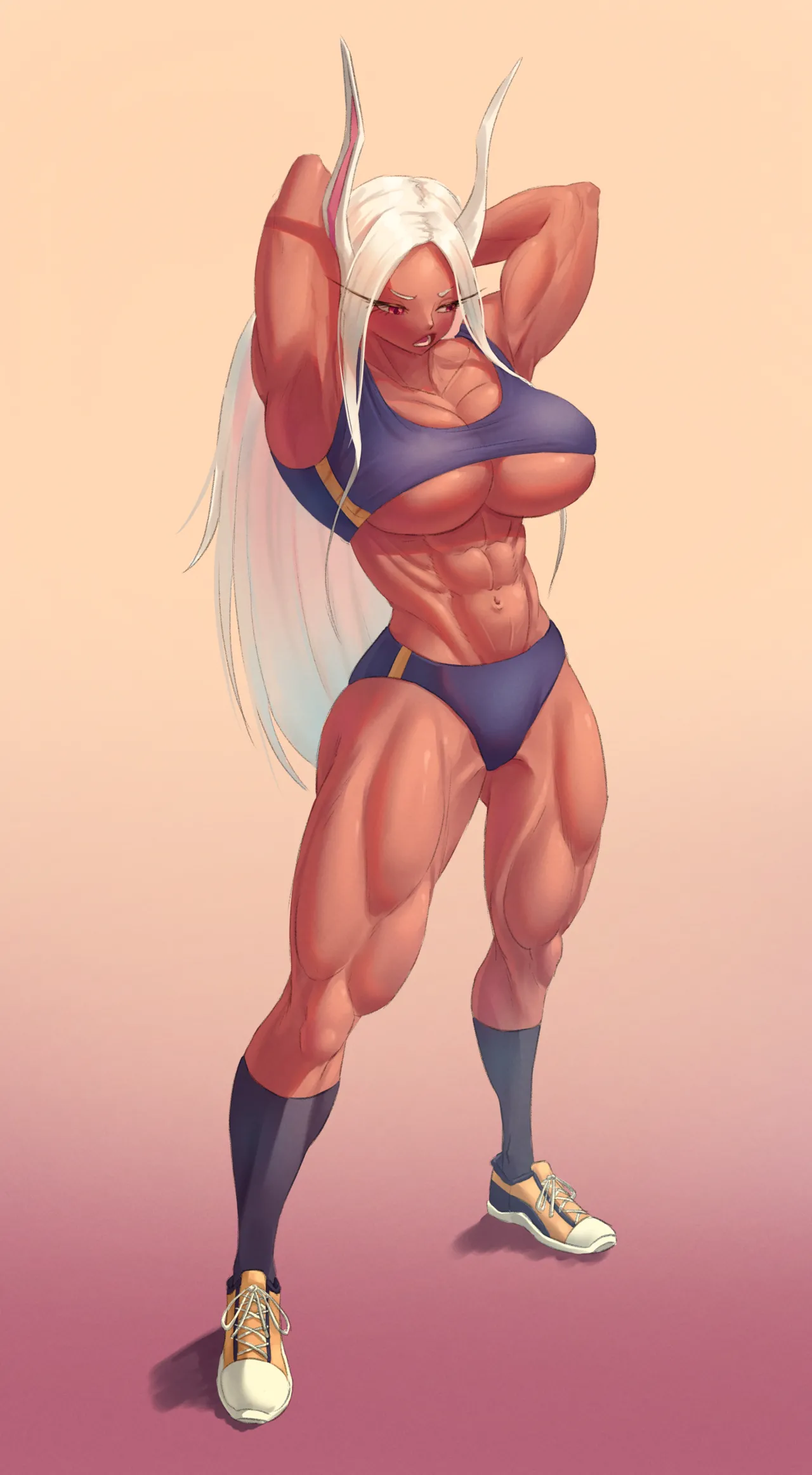 muscle girl art Page.139