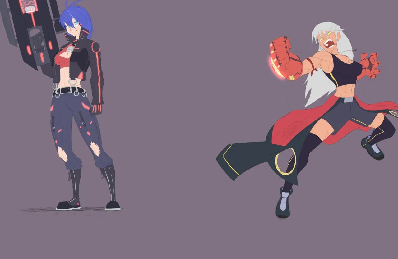 muscle girl art Page.168