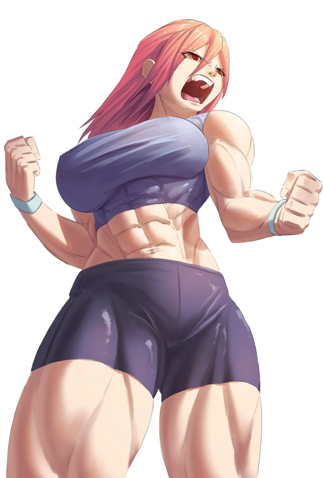 muscle girl art Page.180