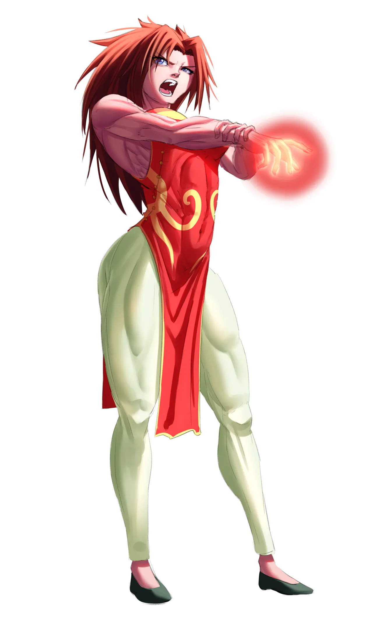 muscle girl art Page.190