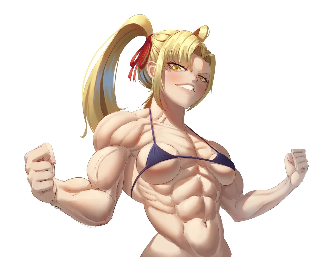 muscle girl art Page.194