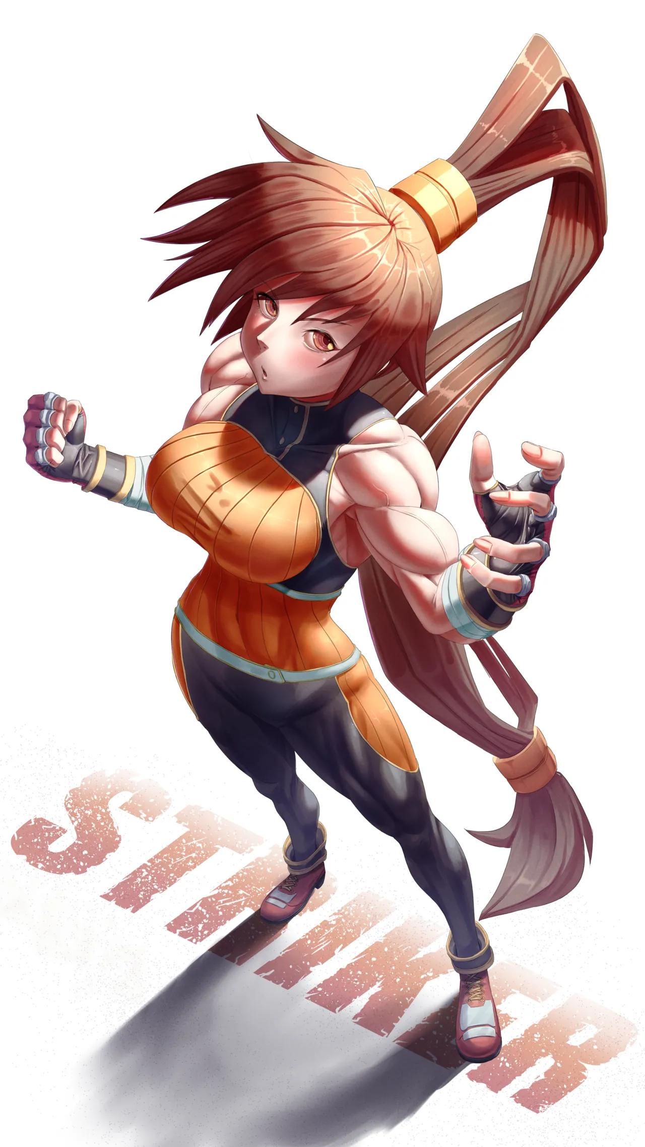 muscle girl art Page.219